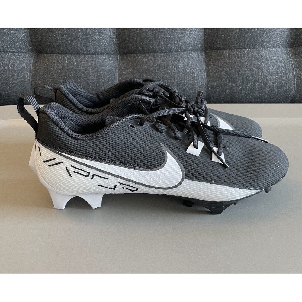 NIKE Vapor Edge Speed 360 2 Football Cleats Mens Size 7  Black White DA5455-001